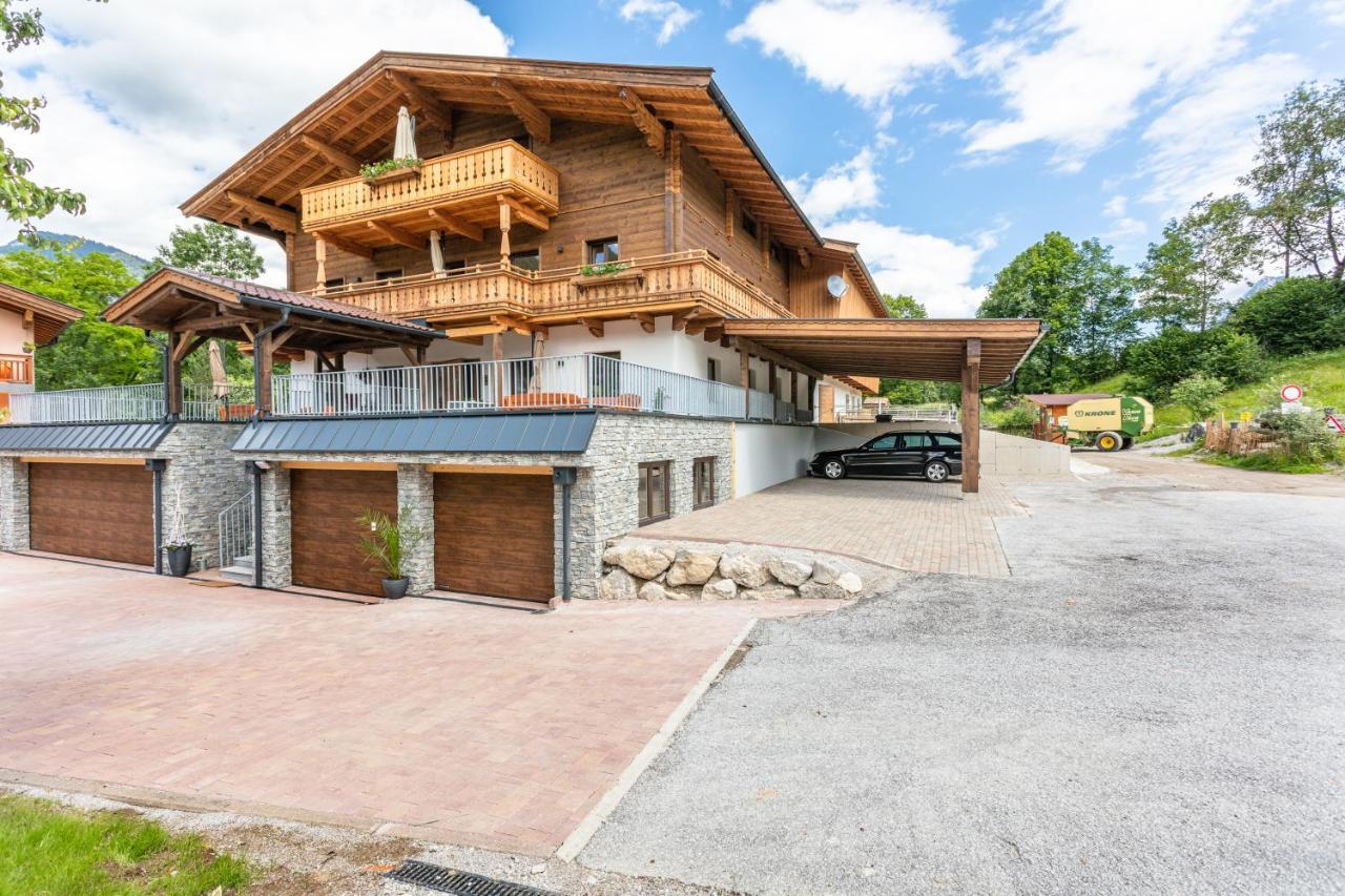 Familienbauernhof Bairau Grubhoerndl Scheffsnoth 외부 사진